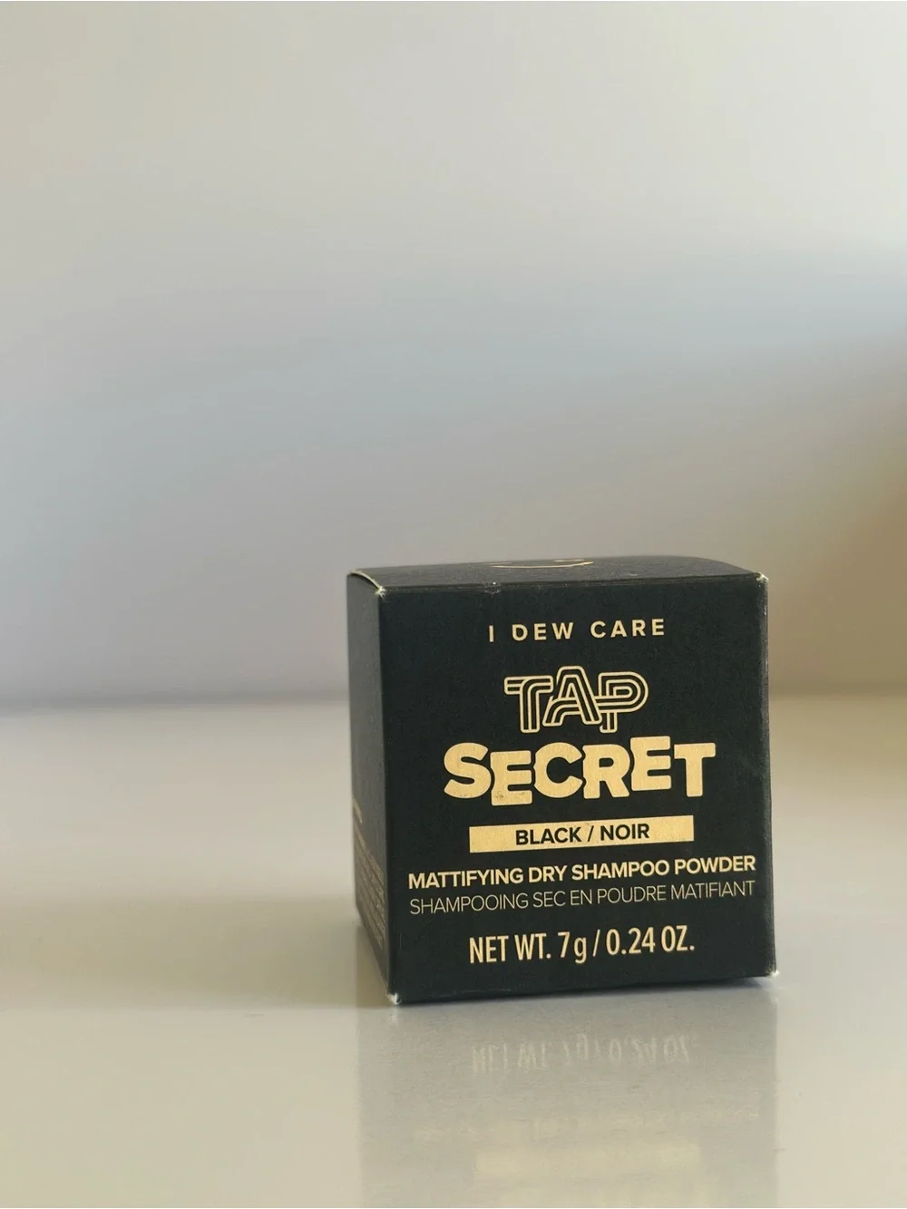 I Dew Care Tap Secret Mattifying Dry Shampoo Powder - Black